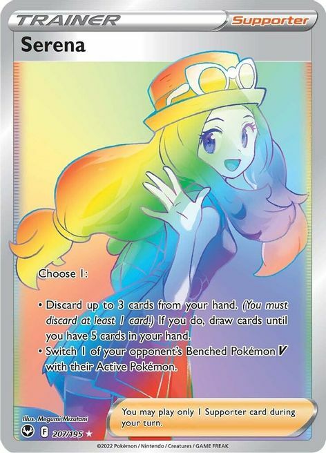 Serena Card Front