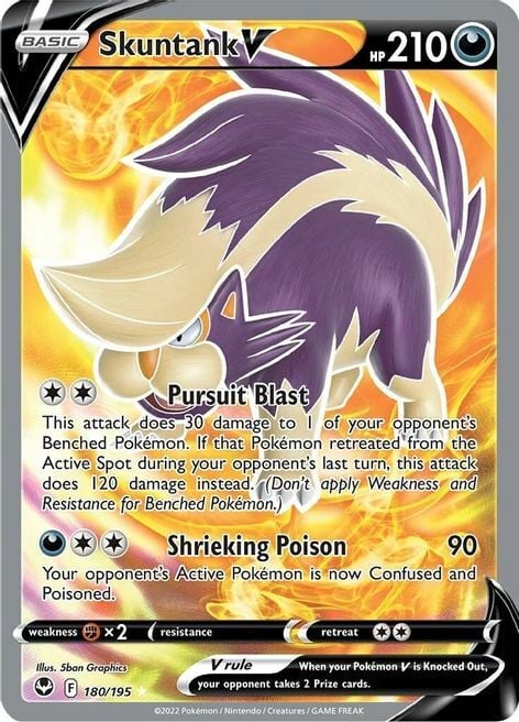 Skuntank V [Pursuit Blast | Shrieking Poison] Card Front