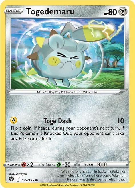 Togedemaru [Toge Dash] Card Front
