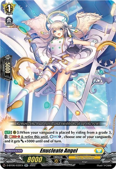Enucleate Angel [D Format] Card Front