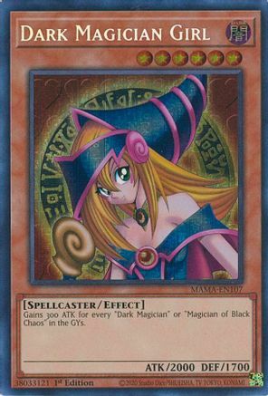 Dark Magician Girl Card Front