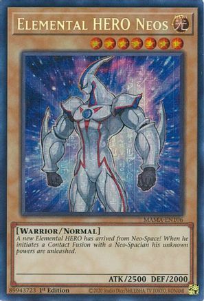 Elemental HERO Neos Card Front