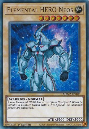 Elemental HERO Neos Card Front