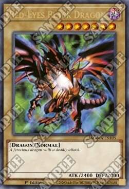 Red-Eyes Black Dragon Card Front