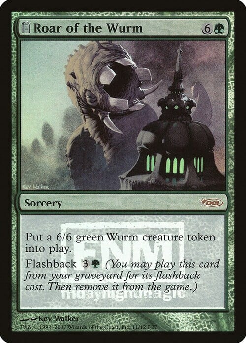 Roar of the Wurm Card Front