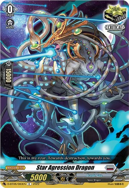 Star Agression Dragon [D Format] Card Front
