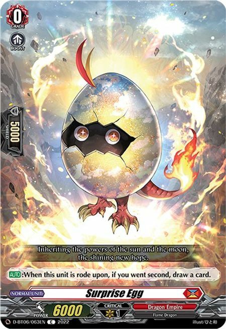 Surprise Egg Card Front