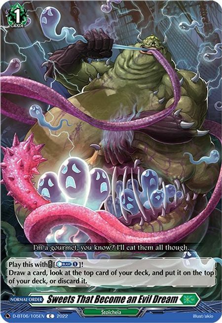 Sweets That Become an Evil Dream [D Format] Card Front
