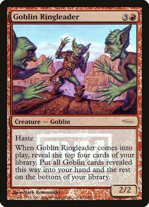 Goblin Ringleader Card Front
