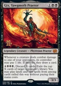 Gix, Yawgmoth Praetor Card Front