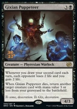 Gixian Puppeteer Card Front