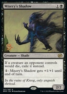 Misery's Shadow Card Front