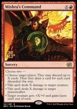 Mishra's Command Card Front