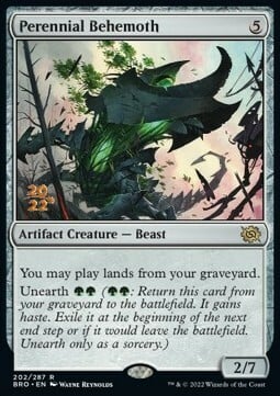 Behemoth Sempreverde Card Front