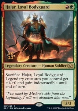 Hajar, Loyal Bodyguard Card Front