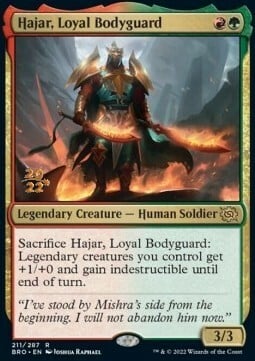 Hajar, Loyal Bodyguard Card Front