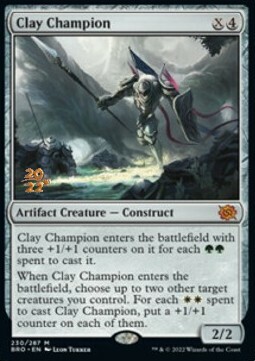 Clay Champion Card Front