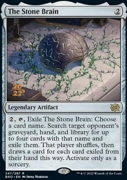The Stone Brain Card Front