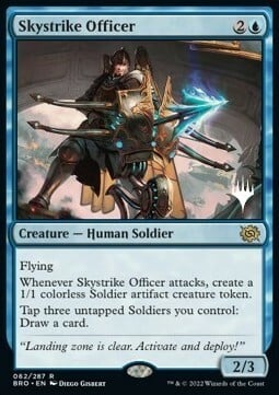 Skystrike Officer Card Front