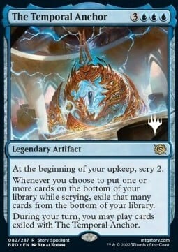 The Temporal Anchor Card Front