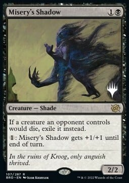 Misery's Shadow Card Front