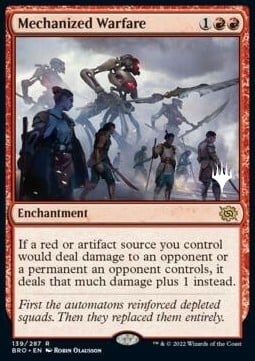 Mechanized Warfare Card Front