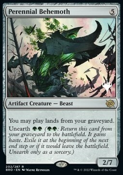 Perennial Behemoth Card Front