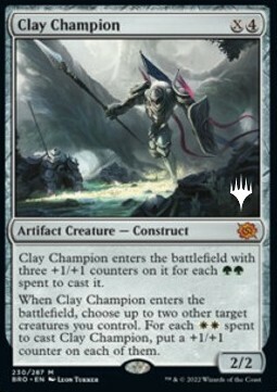 Clay Champion Card Front