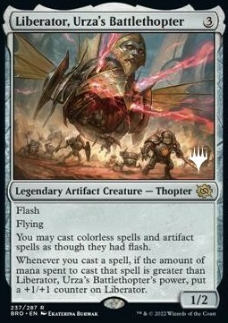 Liberator, Urza's Battlethopter Card Front