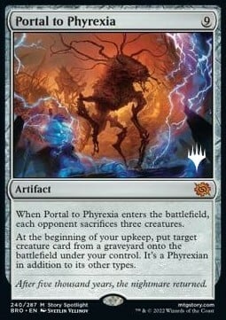 Portale per Phyrexia Card Front