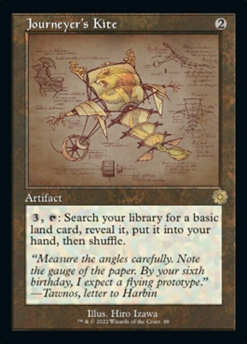 Journeyer's Kite Card Front
