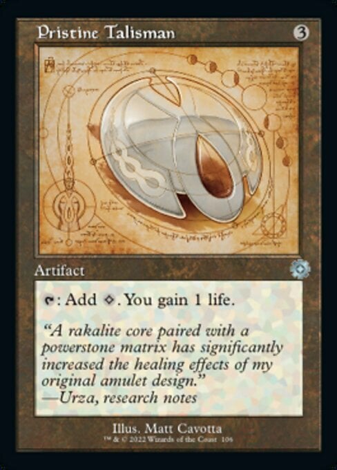 Pristine Talisman Card Front