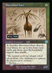 Burnished Hart · Serialized Double Foil 071s
