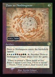 Door to Nothingness · Serialized Double Foil 077s