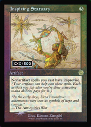 Inspiring Statuary · Serialized Double Foil 085s