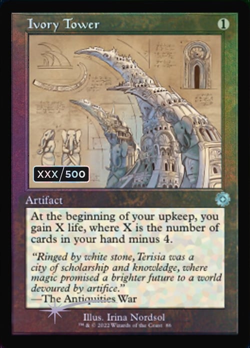 Ivory Tower Card Front