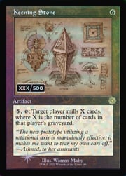 Keening Stone · Serialized Double Foil 089s