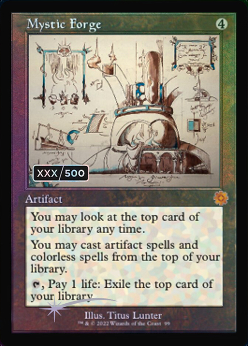 Mystic Forge Card Front