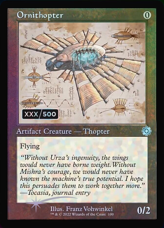 Chromatic Star (Retro Schematic) (Serialized) [The Brothers' War Retro Artifacts]