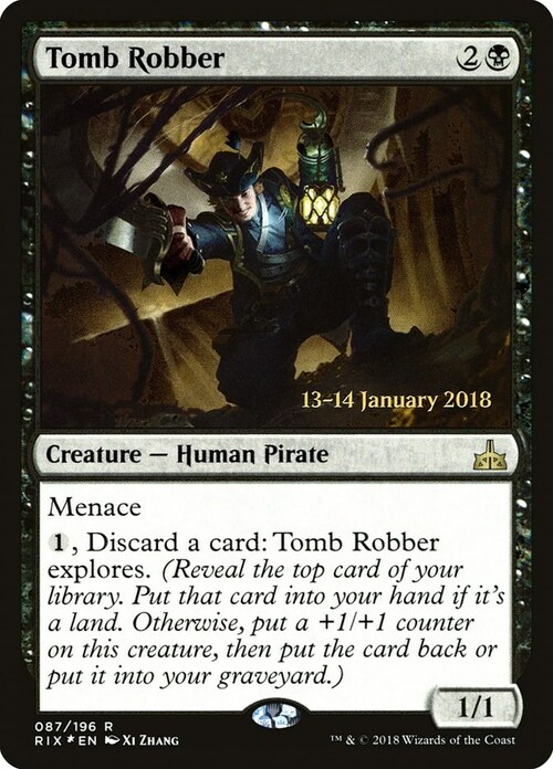 Tomb Robber Card Front