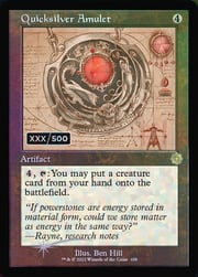 Quicksilver Amulet · Serialized Double Foil 108s