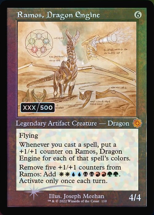 Ramos, Drago Meccanico Card Front