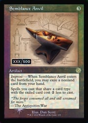 Semblance Anvil · Serialized Double Foil 115s