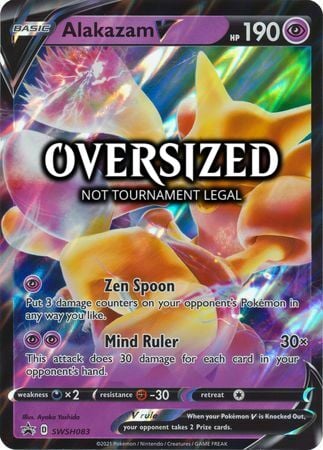 Alakazam V Card Front