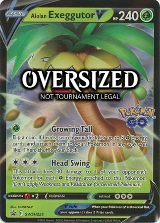 Alolan Exeggutor V Card Front
