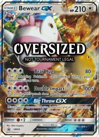 Bewear GX Card Front