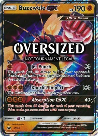 Buzzwole GX Card Front