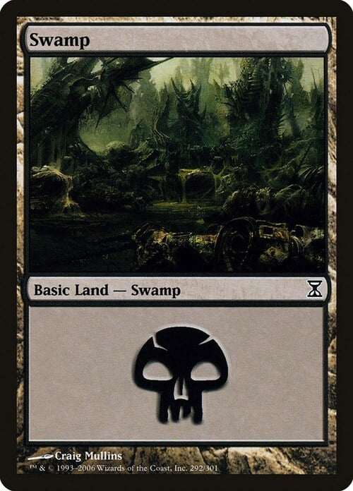 Swamp Card Front