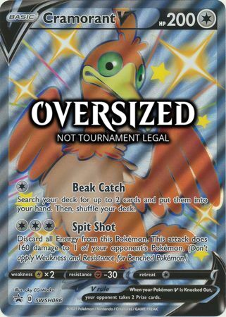 Cramorant V Card Front