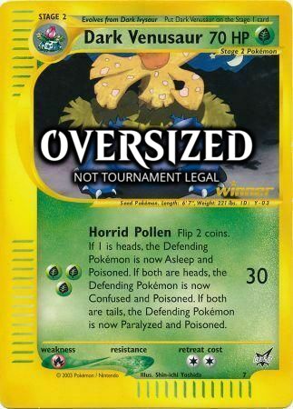 Dark Venusaur Card Front